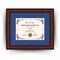 University of Virginia 11x14 Diploma Frame for 8.5x11 Certificate Blue
